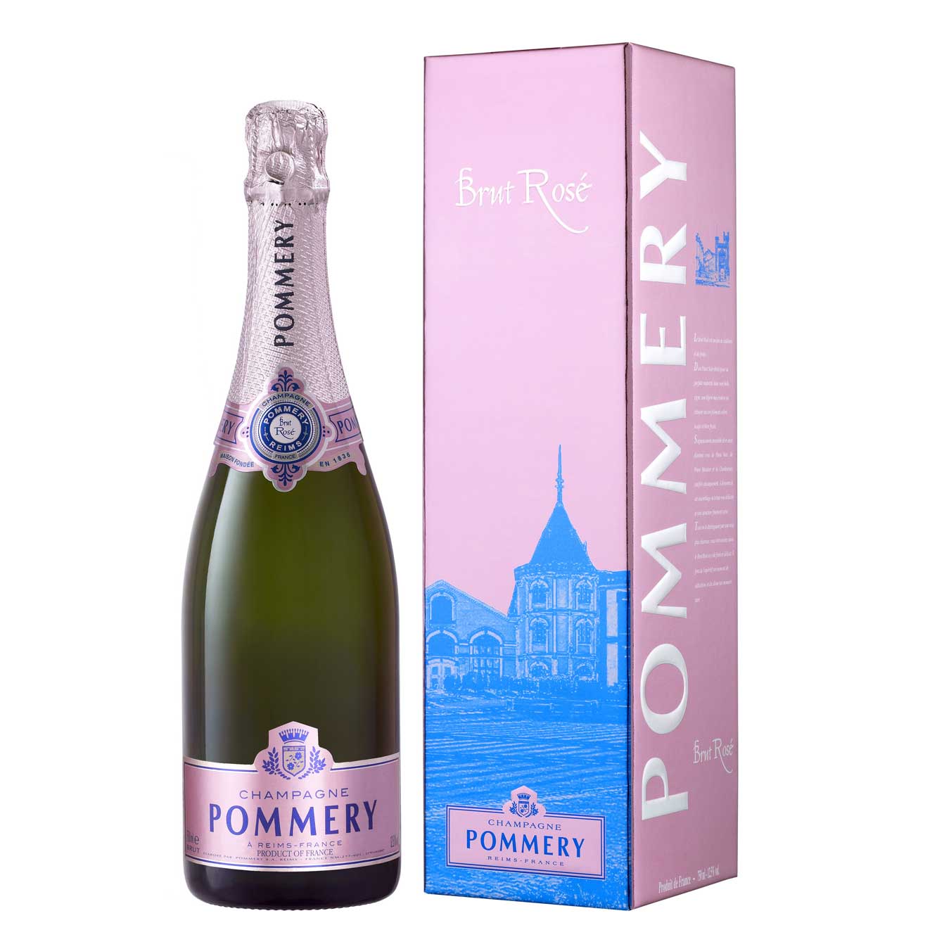 Pommery Rose Brut Champagne 75cl Great Price And Home Delivery | Gifts ...